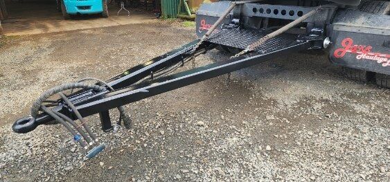 Heavy-duty truck drawbar fabricated by Cole Engineering
