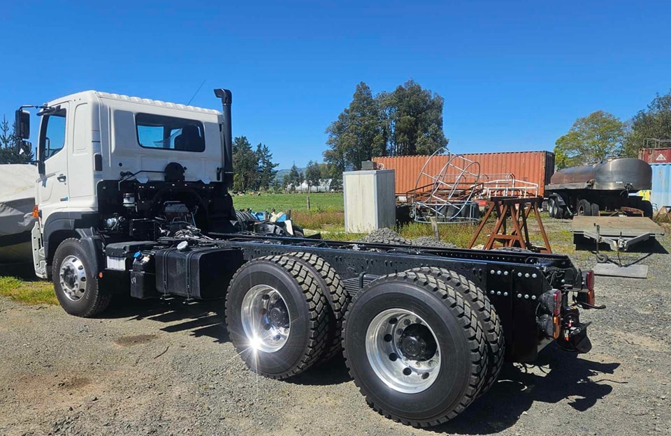 Hino heavy truck chassis rebuild — Cole Engineering