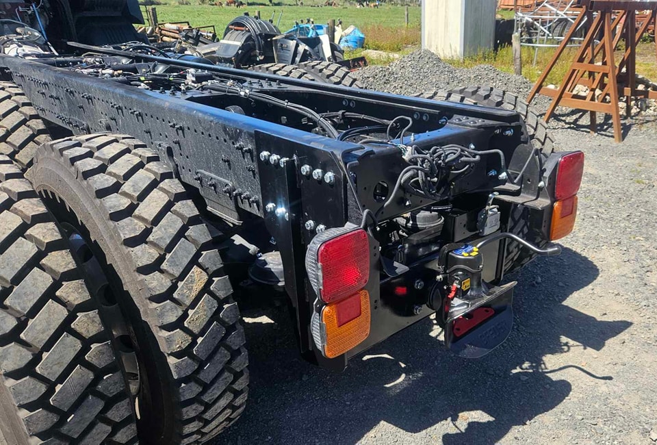Refurbished Hino rear chassis